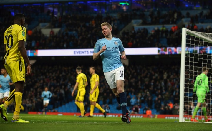 Najlepším nahrávačom v Európe De Bruyne